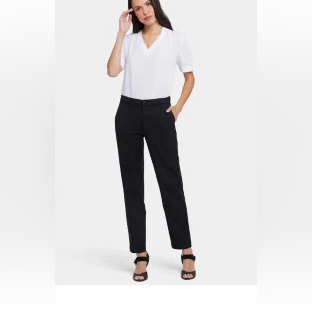 NYDJ Sadie Slim Black Pants